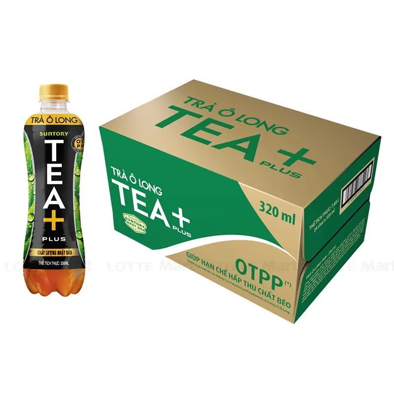 Trà Ô Long Tea Plus Thùng 24 Chai 450ml